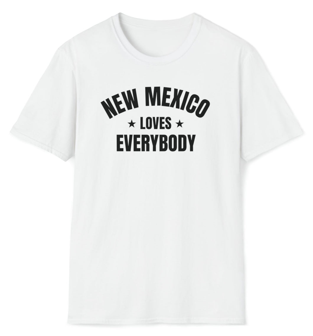 SS T-Shirt, NM New Mexico - White