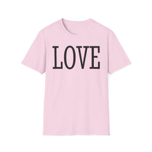Load image into Gallery viewer, SS T-Shirt, LOVE - Multi Colors
