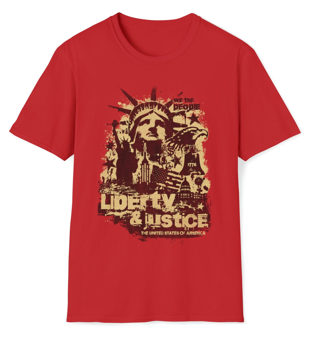SS T-Shirt, Liberty & Justice