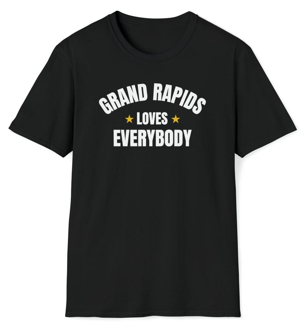 SS T-Shirt, MI Grand Rapids - Black