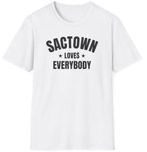 Load image into Gallery viewer, SS T-Shirt, CA Sactown Black - Multi Colors
