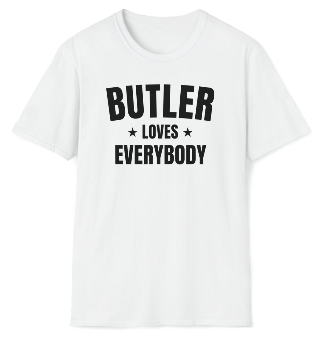 SS T-Shirt, PA Butler - White