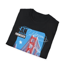 Load image into Gallery viewer, SS T-Shirt, San Francisco Art - Multi Colors
