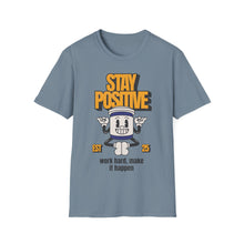Load image into Gallery viewer, SS T-Shirt, Stay Positive - Multi Colors
