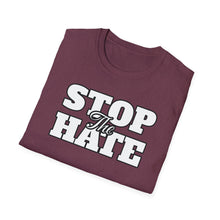 Load image into Gallery viewer, SS T-Shirt, Stop the Hate - Multi Colors
