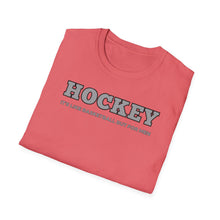 Load image into Gallery viewer, SS T-Shirt, Hockey - It&#39;s Like - Grey - Multi Colors
