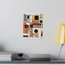 Load image into Gallery viewer, Matte Canvas, Clocks Vertical
