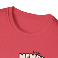Load image into Gallery viewer, SS T-Shirt, Retro Memphis Mic on the Chest - Multi Colors
