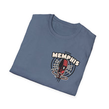 Load image into Gallery viewer, SS T-Shirt, Retro Memphis Mic on the Chest - Multi Colors
