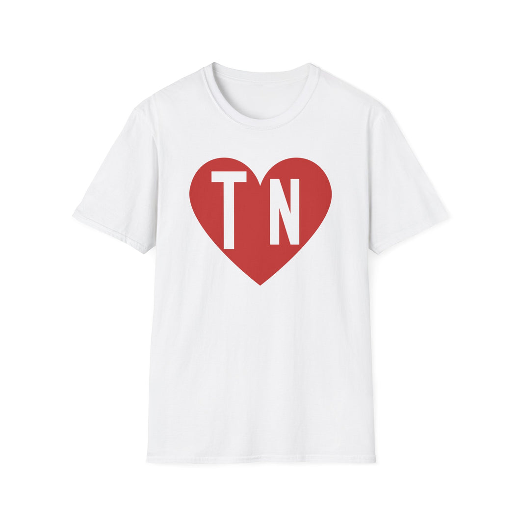 SS T-Shirt, Heart in TN - Multi Colors