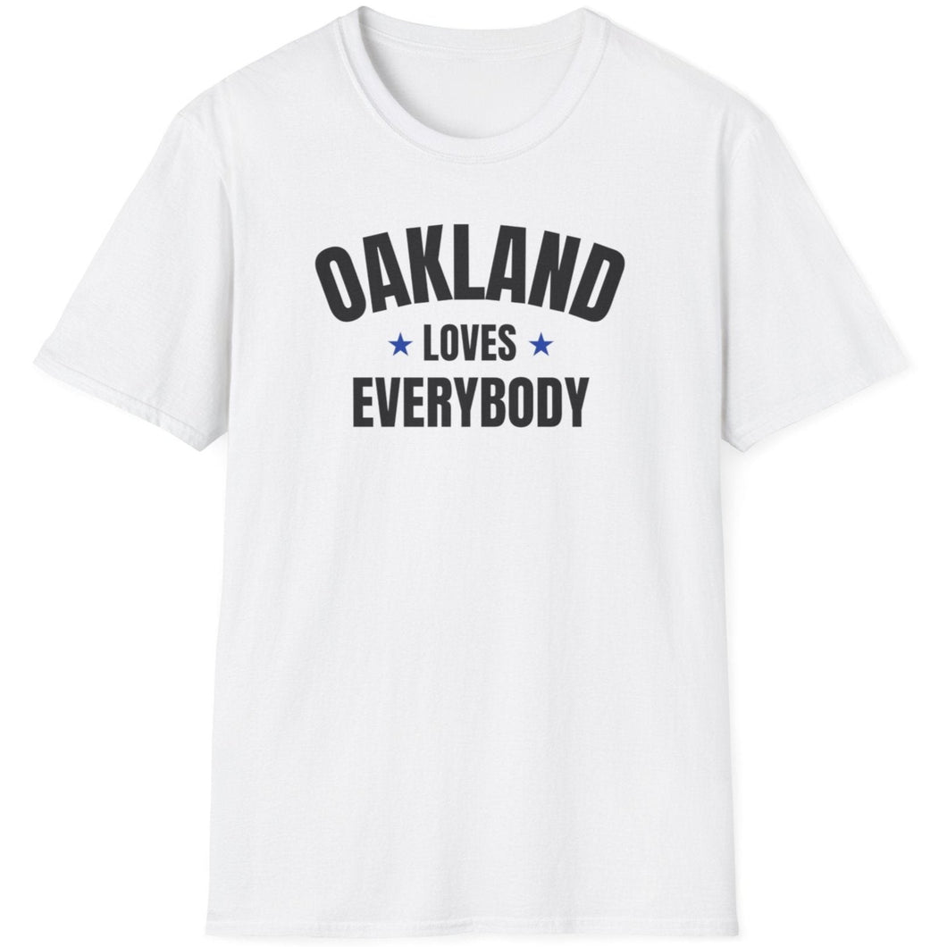 SS T-Shirt, PA Oakland - Black & Blue