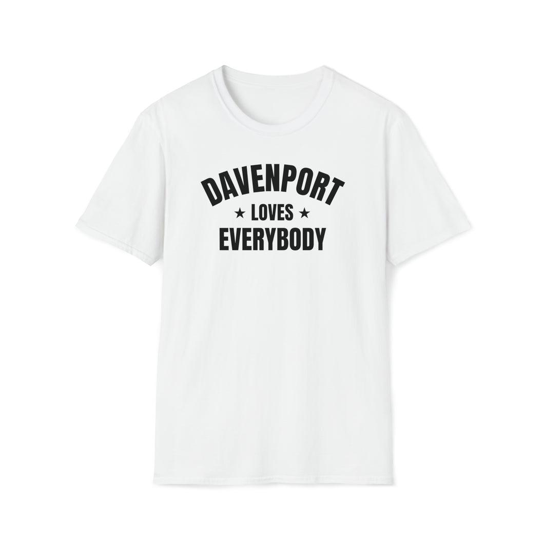 SS T-Shirt, IA Davenport - White