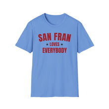 Load image into Gallery viewer, SS T-Shirt, CA San Fran - Scarlet Multi Colors
