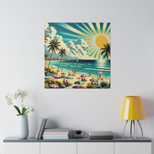 Load image into Gallery viewer, Matte Canvas, Beach Days
