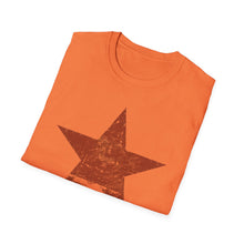 Load image into Gallery viewer, SS T-Shirt, Distressed Star - Red - Multi Colors
