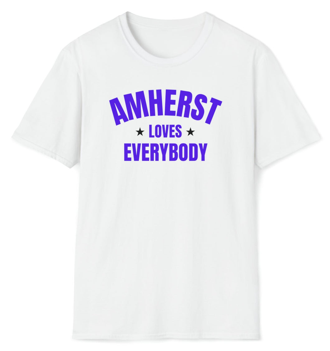 SS T-Shirt, MA Amherst - Purple | Clarksville Originals