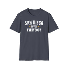 Load image into Gallery viewer, SS T-Shirt, CA San Diego White - Multi Colors
