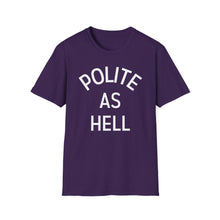Load image into Gallery viewer, SS T-Shirt, Polite - Multi Colors
