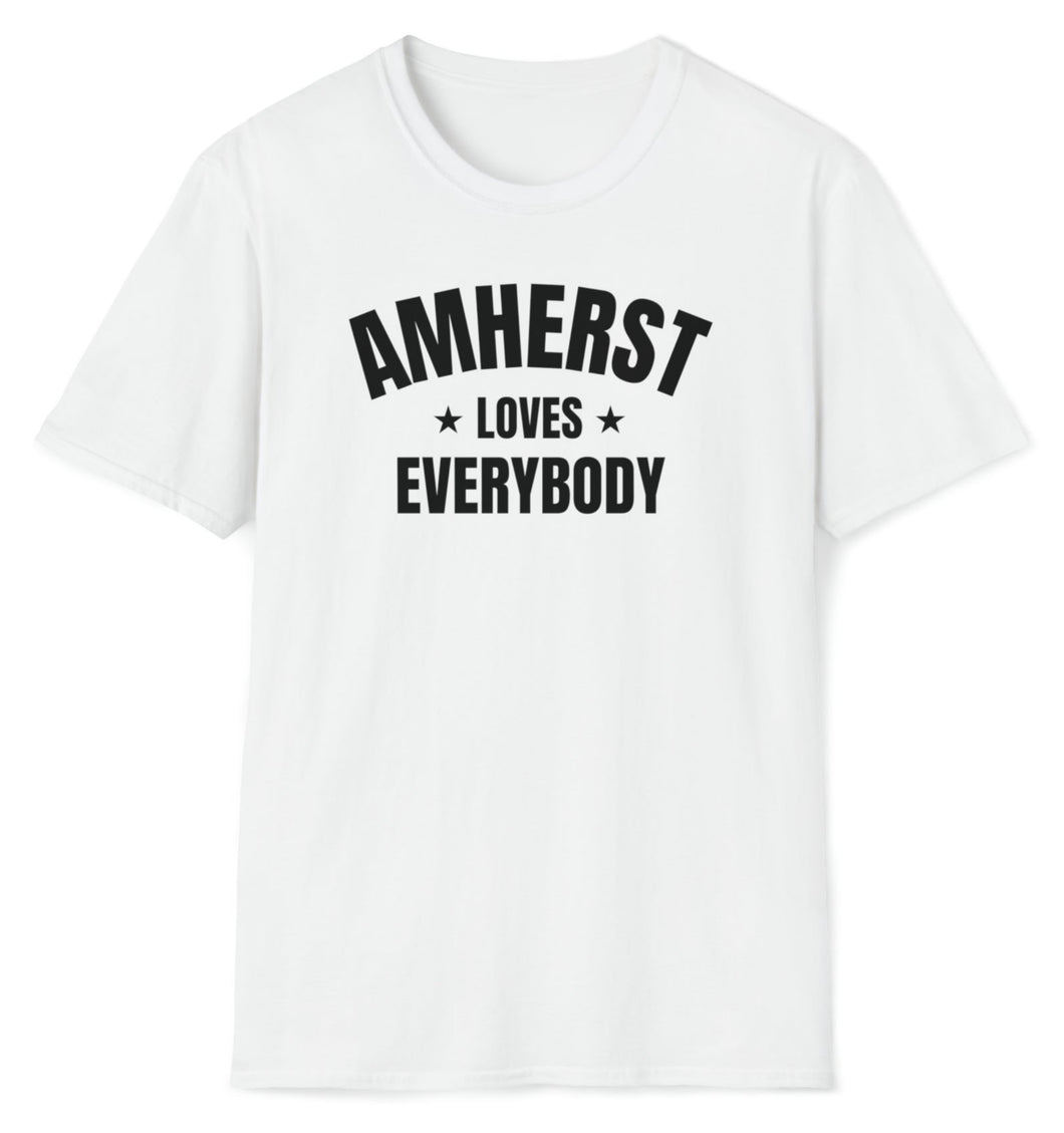 SS T-Shirt, MA Amherst - White | Clarksville Originals