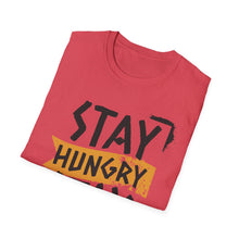 Load image into Gallery viewer, SS T-Shirt, Stay Hungry - Multi Colors
