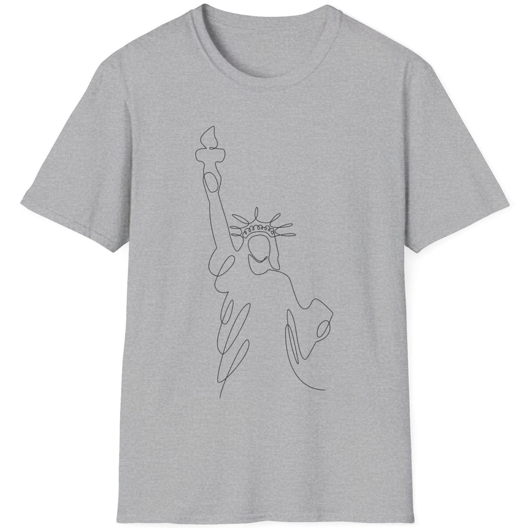 SS T-Shirt, Liberty Sketched - Multi Colors