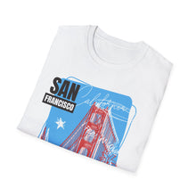 Load image into Gallery viewer, SS T-Shirt, San Francisco Art - Multi Colors
