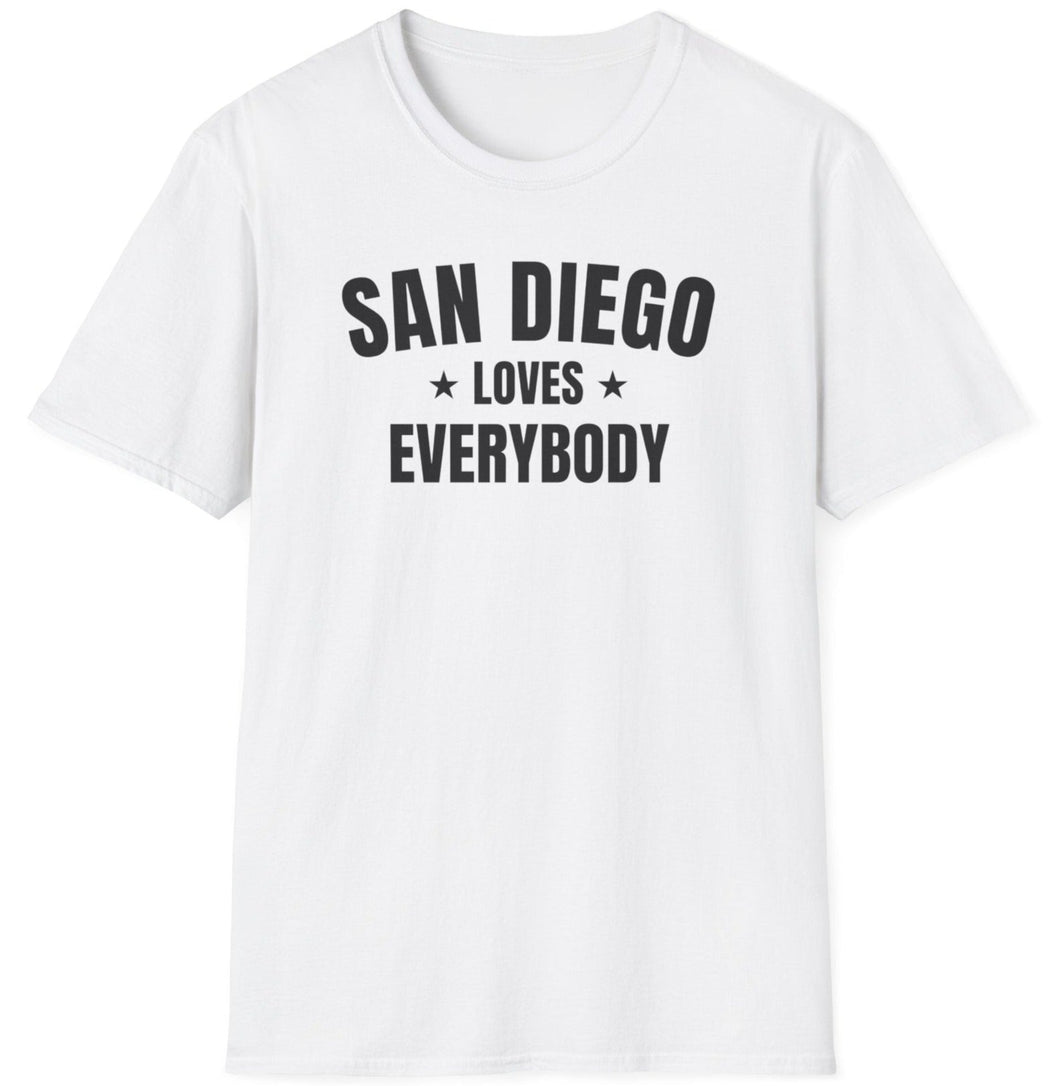 SS T-Shirt, CA San Diego - Black