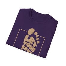 Load image into Gallery viewer, SS T-Shirt, Let Your Footprint - Multi Colors
