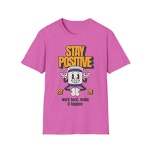 Load image into Gallery viewer, SS T-Shirt, Stay Positive - Multi Colors
