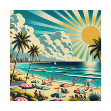 Load image into Gallery viewer, Matte Canvas, Beach Days
