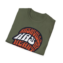 Load image into Gallery viewer, SS T-Shirt, Nashville has my ... - Multi Colors
