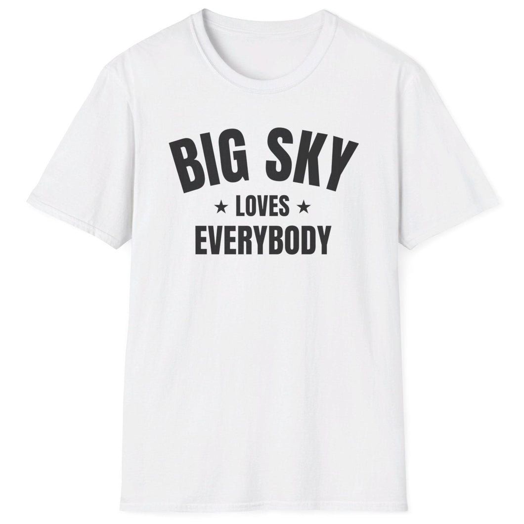 SS T-Shirt, MT Big Sky