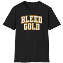 Load image into Gallery viewer, T-Shirt, Bleed Gold- Black
