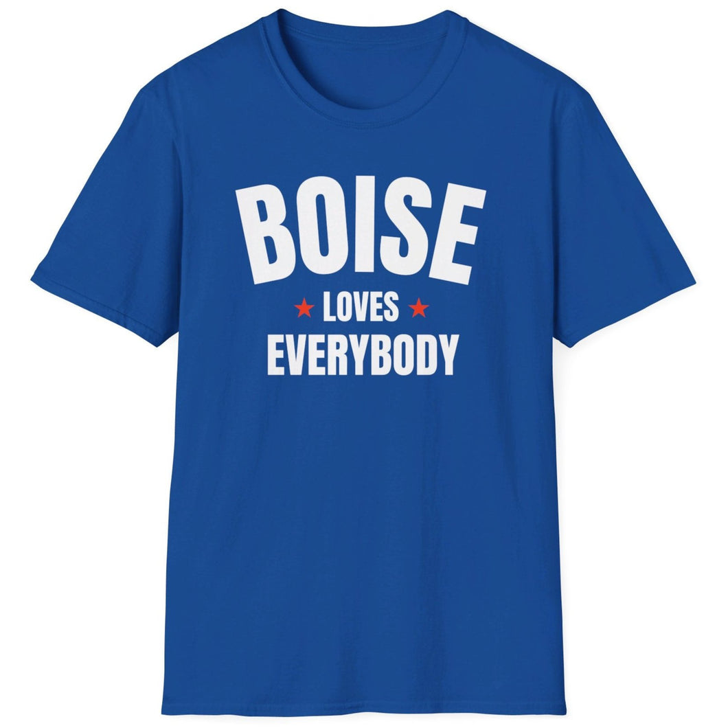 SS T-Shirt, ID Boise - Blue