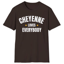 Load image into Gallery viewer, SS T-Shirt, WY Chyenne - Brown
