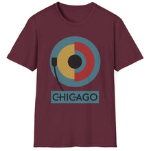 Load image into Gallery viewer, SS T-Shirt, Chicago Turntable - Multi Colors
