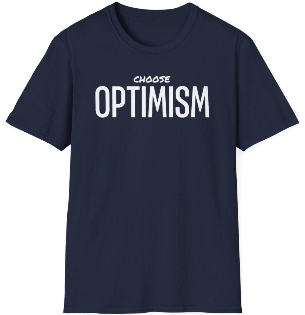 Spread positivity and inspire your colleagues with our “Choose Optimism” T-Shirt! This shirt is perfect for anyone who believes in the power of a positive mindset. Made from high-quality, soft cotton, it ensures comfort and style, making it an ideal choice for any day at the office or a casual weekend outing.