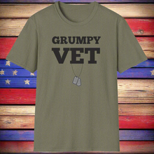 Load image into Gallery viewer, SS T-Shirt, Grumpy Vet - Multi Colors
