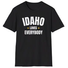 Load image into Gallery viewer, SS T-Shirt, ID Idaho - Black

