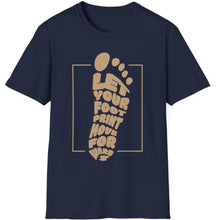 Load image into Gallery viewer, SS T-Shirt, Let Your Footprint - Multi Colors
