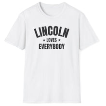 Load image into Gallery viewer, SS T-Shirt, NE Lincoln - White
