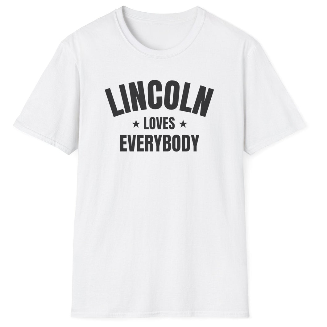SS T-Shirt, NE Lincoln - White