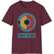Load image into Gallery viewer, SS T-Shirt, New York Turntable - Multi Colors
