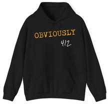 Load image into Gallery viewer, Hoodie, Obviously 412
