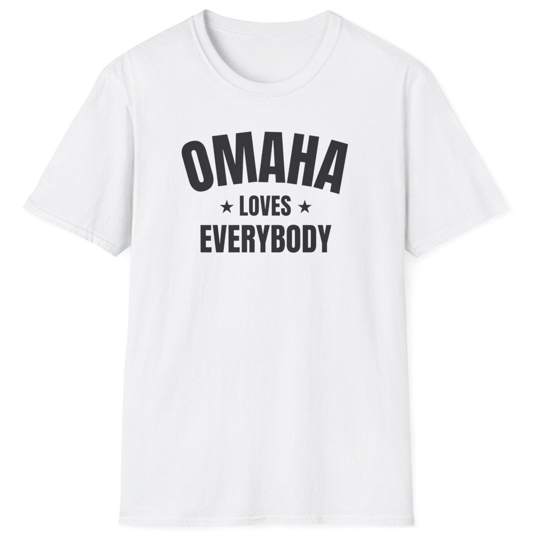 SS T-Shirt, NE Omaha - White