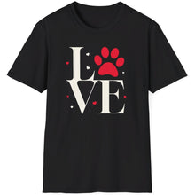 Load image into Gallery viewer, SS T-Shirt, Pet Love - Multi Colors
