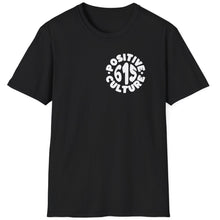 Load image into Gallery viewer, Elevate your style and spread positivity with our SS T-Shirt, featuring the iconic 615 Positive Culture Logo for Nashville. Show your support for a music driven community
