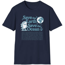 Load image into Gallery viewer, SS T-Shirt, Save the Oceans - Multi Colors
