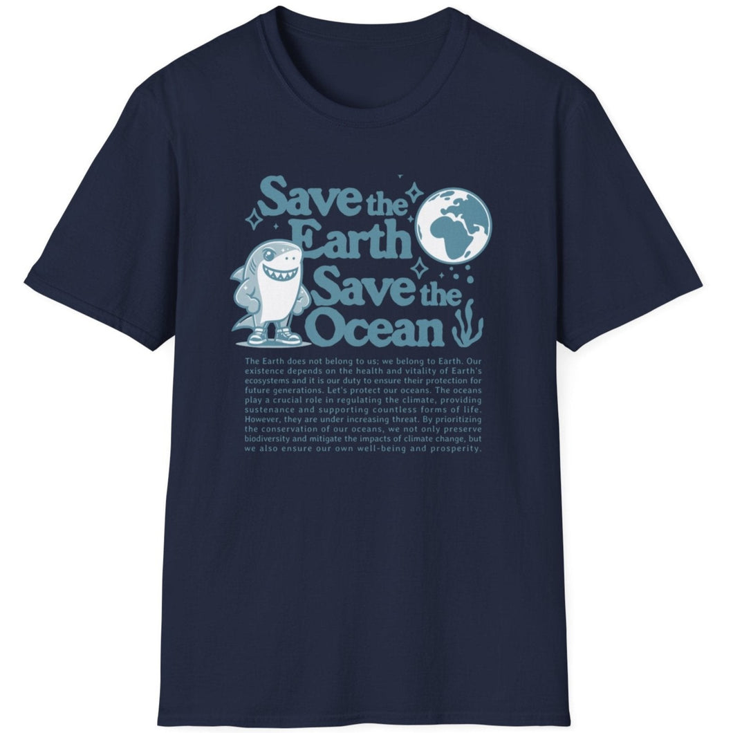 SS T-Shirt, Save the Oceans - Multi Colors
