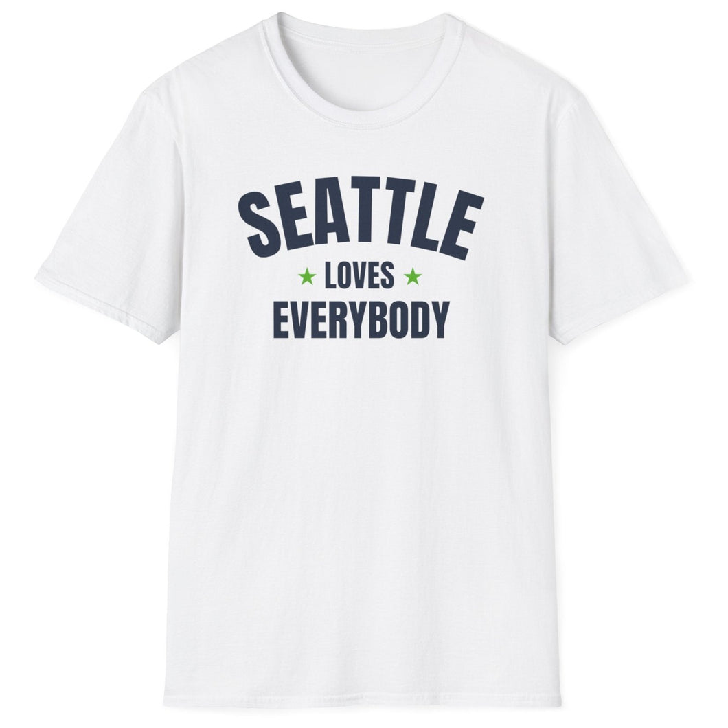 SS T-Shirt, WA Seattle - Multi Colors